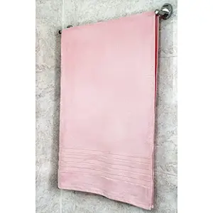 Bamboology Bamboo Bath & Swim Towel Super Absorbent & Soft Antibacterial 600 Gsm 140 Cm X 70 Cm Pack Of 1 (Pink)