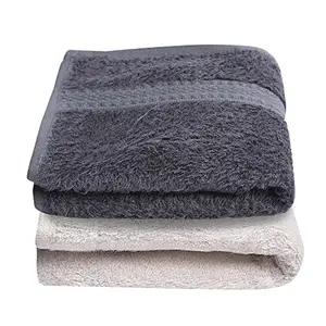 Pure Bamboo Fabric Soft Face Towels | Handy Towels For Travel | Pack Of 2