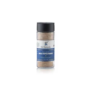 G's Naturale Malabar White Pepper Powder (65gm)