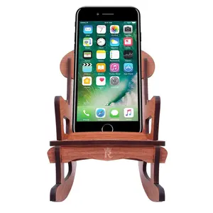 Royal Rocking Chair Mobile holder/Mobile Stand for office and home best for gifting 6.5"x 6"