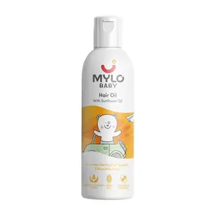 Mylo Care Baby Hair Oil 100 ml | Dermatologically Tested & Made Safe Australia Certified