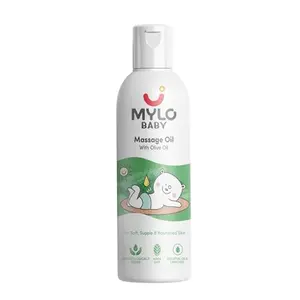 Mylo Care Baby Massage Oil (200 ml) | Safe for all skin types | Dermatologically Tested & Made Safe