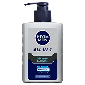 Nivea Men Oil Control All In One Face Wash - 150ml