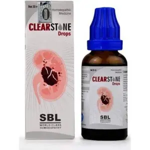 SBL Homeopathy Clearstone Drops (30ml) (Pack of 3)