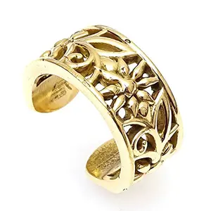 RidVik Wedding Gift Jewlry For Girl Anniversary Gift Brass Ring Size 6.5 RIN-1999, Gemstone