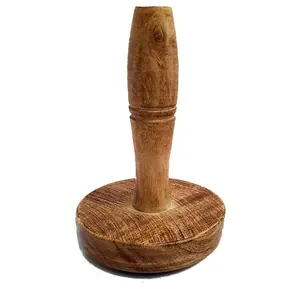 SAHARANPUR HANDICRAFTS Wooden Masher Best Kitchen ToolMasher Wooden Handle