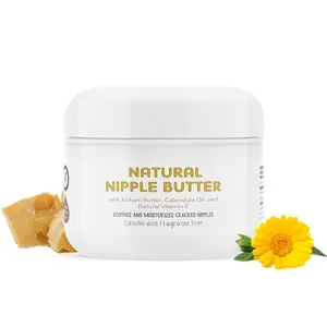 The Moms Co. Natural Nipple Butter| Soothing & Moisturizing Nipple Cream for Sore Cracked NipplesI Nipple Cream for Breastfeeding with Kokum Butter & Calendula 25g