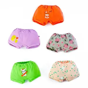 Basic Super Soft Bloomer | Unisex 100% Pure Cotton Innerwear | Breathable & Super Soft Underwear | Newborn Panty Baby Bloomer