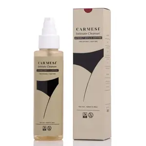 Carmesi All-Natural Intimate Wash for Women | With Anti-Bacterial Properties of Olive Leaf | Prevents UTIs & Reduces Odour | No Sulphates or Parabens | 100ml