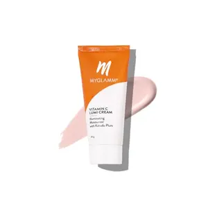 MyGlamm Vitamin C Lumi Cream | Illuminating Moisturising Face Cream with Niacinamide Vitamin C & Kakadu Plum For Radiant & Even Skin Tone (30g)