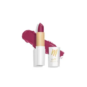 MyGlamm LIT Moist Matte Lipstick - Purple Madness (Magenta Purple Shade)| Long Lasting Pigmented Hydrating Lipstick with Moringa Oil and Vitamin E (4.2g)