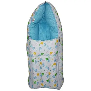 Amardeep Blue Color Baby Sleeping Bag Cum Baby Carry Bag 64 * 41 cms