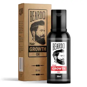 Beardo Beard & Hair Growth Oil 30ml | Natural Hair Oil for Thicker & Longer Beard | Beard Oil for Uneven Patchy & Fast Beard Growth | Growth Oil for Stronger & Fuller Beard Hair