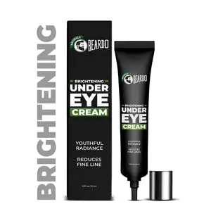 Beardo Brightening Under Eye Cream for Men | Dark Circle Remover for Men | Eyelift with Under Eye Mask | Eye Cream for Dark Circles Removal | 20ml