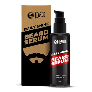 Beardo Beard Serum 50 ml | Daily use beard serum for men | Softens and Smoothes Rough Beard | Gives Beard Shine & Nourishes Beard