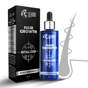 Beardo Hair Growth Serum 60 ml | Biotin for Hair Growth | Redensyl for Stem Cell Activation | Caffeine product for DHT blocking | non-Sticky | non-oily | non-greasy | Advanced Hair Growth Vitalizer | Hair Growth Oil