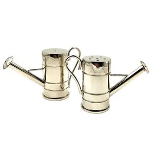 KHURJA POTTERY Salt and Pepper Shakers Set for Dining Table | Watering Can Salt and Pepper Shakers