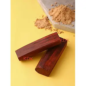 RDK® Red Sandalwood/Raktha Stick Natural Lal Chandan Lakdi for Religious Usage and Healing Purpose 50-60 Grams