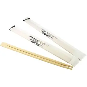 Sakorware Biodegradable Eco Friendly Wooden Chopstick 8 Inch Each Pack of 50 Pairs