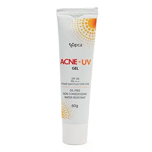IPCA Acne-UV Oil Free GelSPF 30 PA+++Broad-Spectrum UVA/UVB Water Resistant Sunscreen 60g