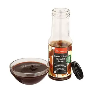 Sweet & Sour Tamarind Sauce (Imli Chutney) No Preservatives Oil-Free Healthy- 225 gm (7.93 OZ)