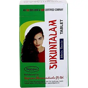 Nagarjun Sukuntalam Tablet Hair Tonic -60 Tablets (PACK OF 3)