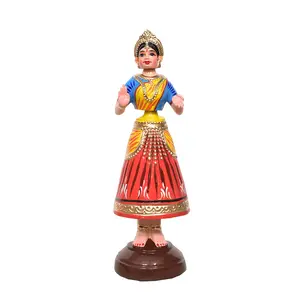 VARANASI WOODEN TOYS Thanjhavur Iconic Dancing Doll
