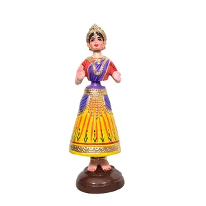 VARANASI WOODEN TOYS Thanjavur Iconic Dancing Doll