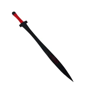 VARANASI WOODEN TOYS Red Dragon Wooden Sword - Multicolour - 41" x 4" x 0.75"