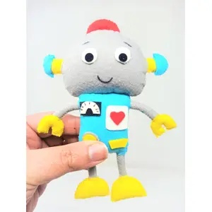 VARANASI WOODEN TOYS Soft Toy Pretend Play Robot