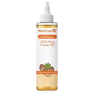 Wishcare Premium Cold Pressed Castor Oil For Hair & Skin (200Ml)