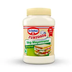 FunFoods - Mayonnaise 275g Bottle - Veg - Eggless - India