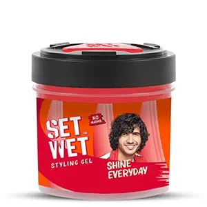 Set Wet Hair Styling Gel Wet Look 250ml - 1 Pack (Ship from India)