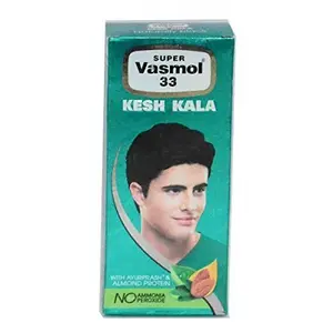 Super Vasmol 33 Kesh Kala With Almond Protein & Neem Extract Hair Care 50ml by Vasmol