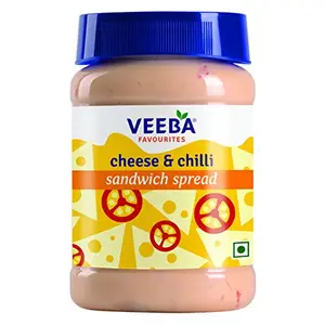 Veeba Cheese and Chilli Sandwich Spread 275g (Packaging May Vary)