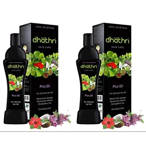 Dhathri Hair Care Plus Herbal Oil 100ml (Pack of 2)