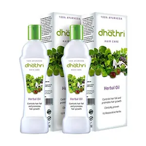 Dhathri Hair Care Herbal Oil - 100 ml (Pack of 2)