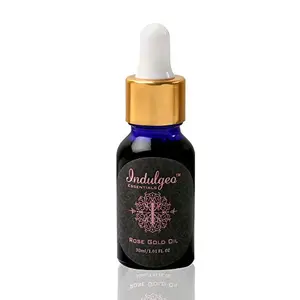 Indulgeo Essentials Rose Gold Oil 15ml 24K Gold Infused Face Oil | 100% Organic