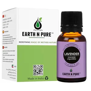 Earth N Pure Essential Oils (Lavender Oil_15 ml)