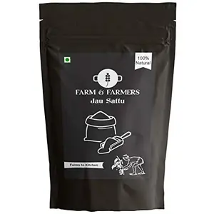 Farm and Farmers Natural Rajasthani Barley Desi Jau Sattu (Flour) - 700 GR