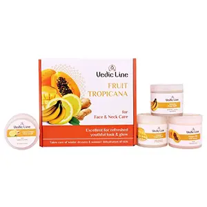 Vedic Line Fruit Tropicana for Face & Neck Care Kit
