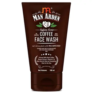 Man Arden Coffee Face Wash - No Parabens Sulphate Silicones - 100mL