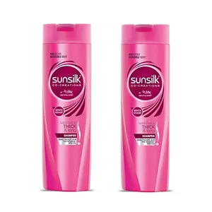 Sunsilk Lusciously Thick and Long Shampoo, 180ml (Pack of 2)
