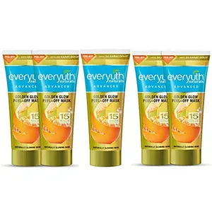 Everyuth Golden Glow Peel-Off Mask 50 gm (Pack of 5)