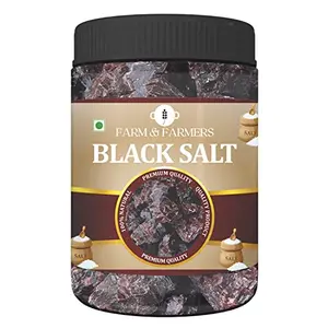 Farm and Farmers Black Salt Whole/Kala Namak 400 gm