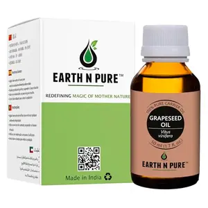 Earth N Pure Essential Oils (Grapeseed Oil_50 ml)