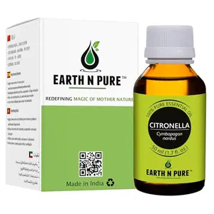 Earth N Pure Essential Oils (Citronella Oil_50 ml)