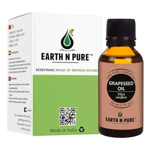 Earth N Pure Essential Oils (Grapeseed Oil_30 ml)