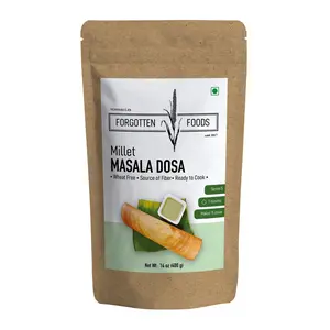 Forgotten Foods Millet Masala Dosa - 400 Grams