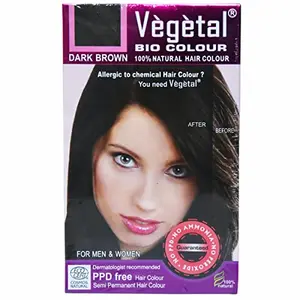 Vegetal Bio Colour-Dark Brown 50 Gm